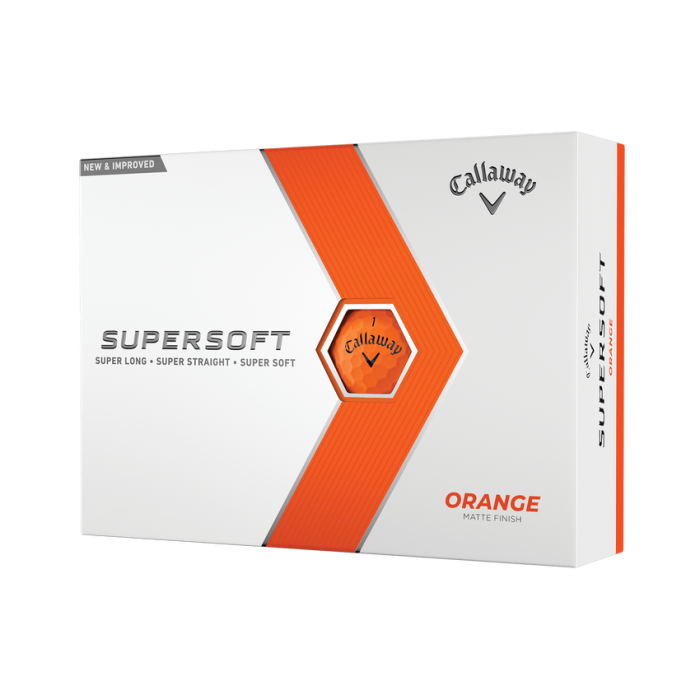 Callaway Supersoft 2023 - Matt oransje