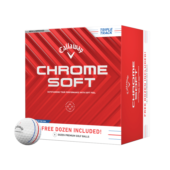Callaway Chrome Soft  2024 - Triple Track - 4 for 3