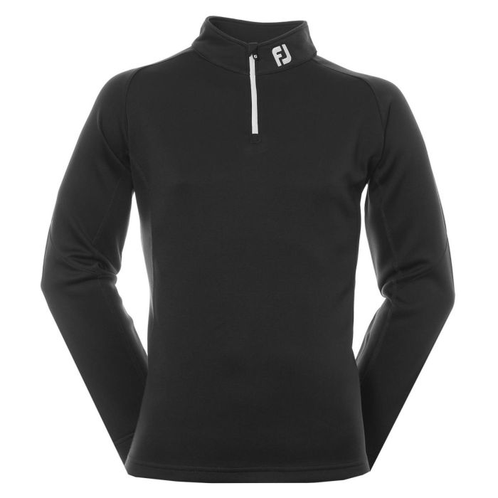 FootJoy Solid Knit Chill Out Pullover 1/2-zip - Svart