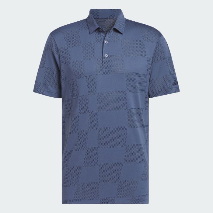 Adidas Ultimate Textured Polo - Navy