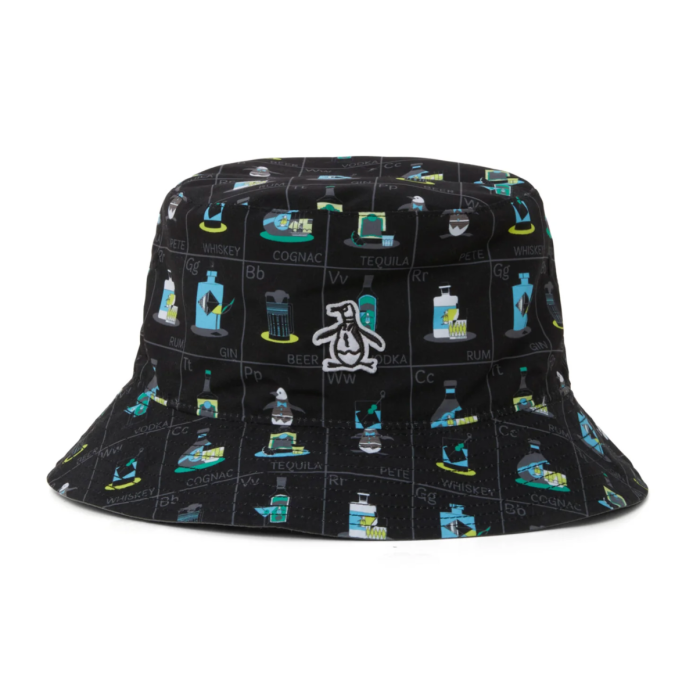 Original Penguin Pop Fest Reversible Bucket Hat - Svart