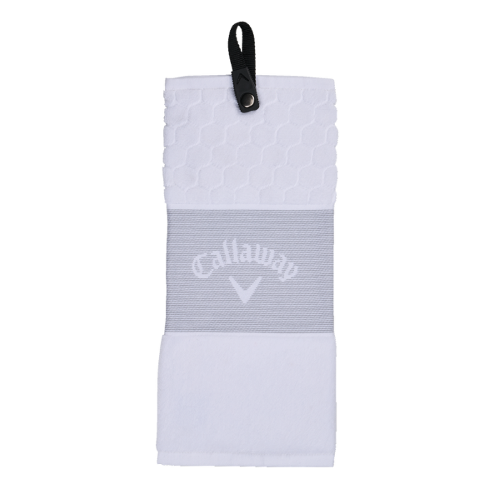 Callaway Tri-Fold Håndkle - Hvit