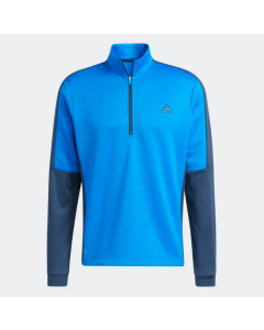 Adidas Colorblock 1/4-zip pullover - Blå