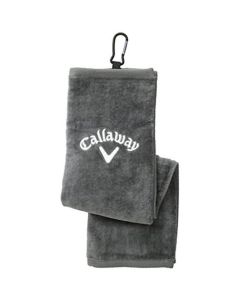 Callaway Cotton Tri-Fold Håndkle - Grå