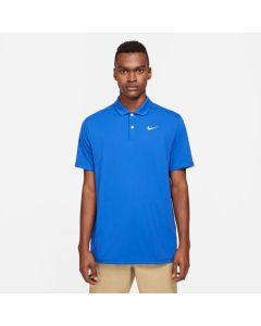 Nike Dri-Fit Essential Solid Polo - Blå