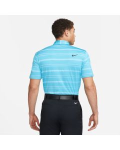 Nike Dri Fit Tour Striped - Blå