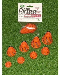 BirTee Pro Speed Pegger - 8 stk - Oransje