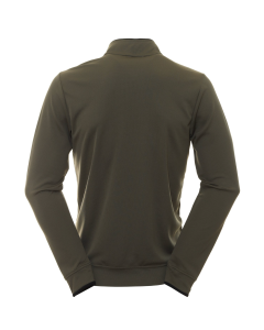 Adidas Primegreen UPF 1/4-zip Pullover - Olive strata