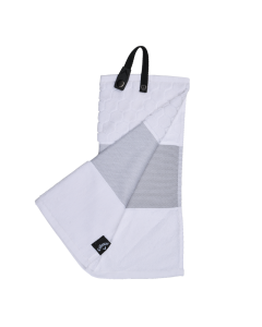 Callaway Tri-Fold Håndkle - Hvit